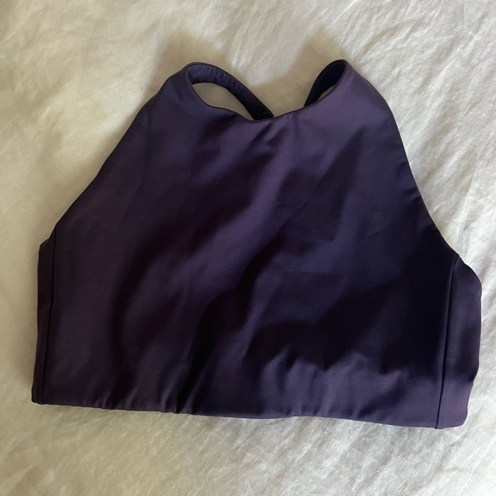 Girlfriend Collective Blackberry Topanga Bra Medium
